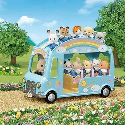 jouet pour enfant Sylvanian Families 5317 Le Bus arc-en-ciel lego