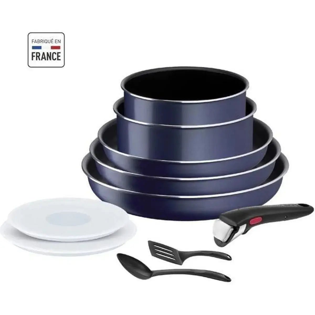 poele TEFAL Ingenio Essential Batterie de cuisine 10 pièces TECIN HOLDING