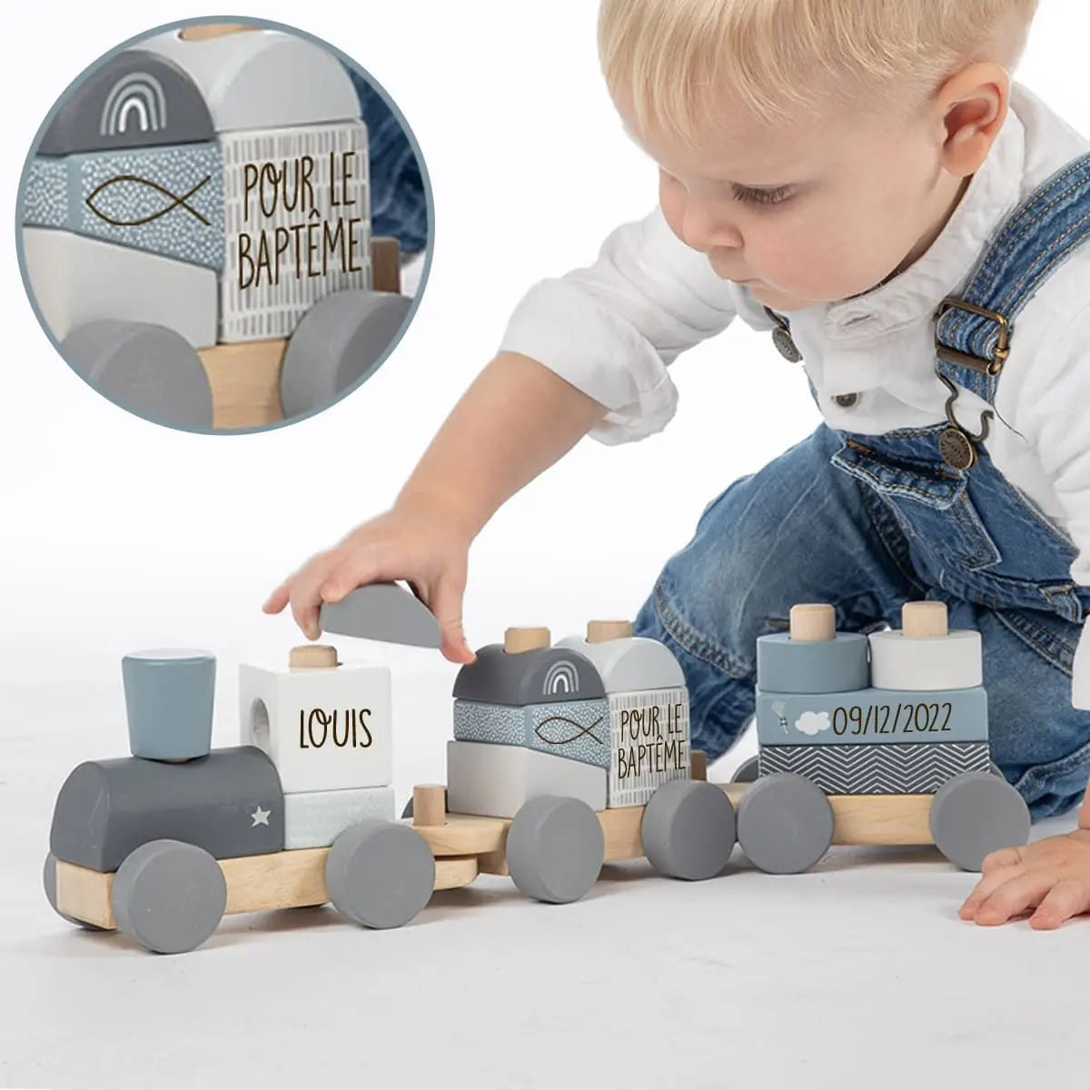 jouet Train en bois personnalisable Amazon