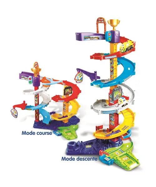 jouet Tut Tut Bolides Vtech Méga Circuit spirales 2 en 1 VTECH