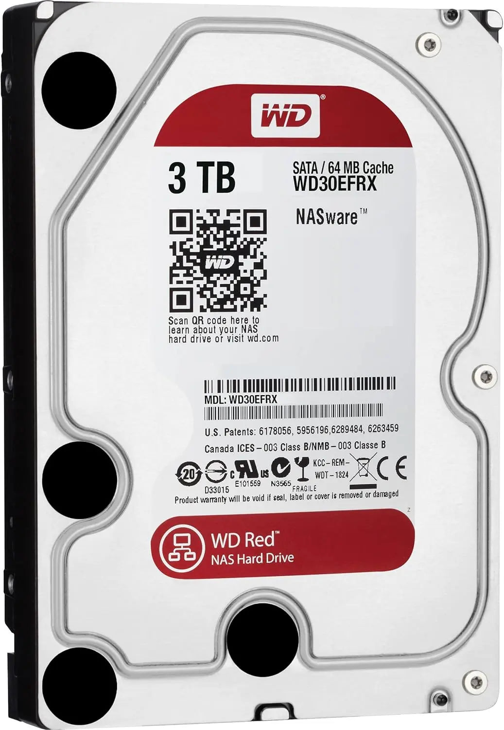 Composants informatiques Western Digital Disque Dur Interne IntelliPower ROUGE produit reconditionné Western Digital