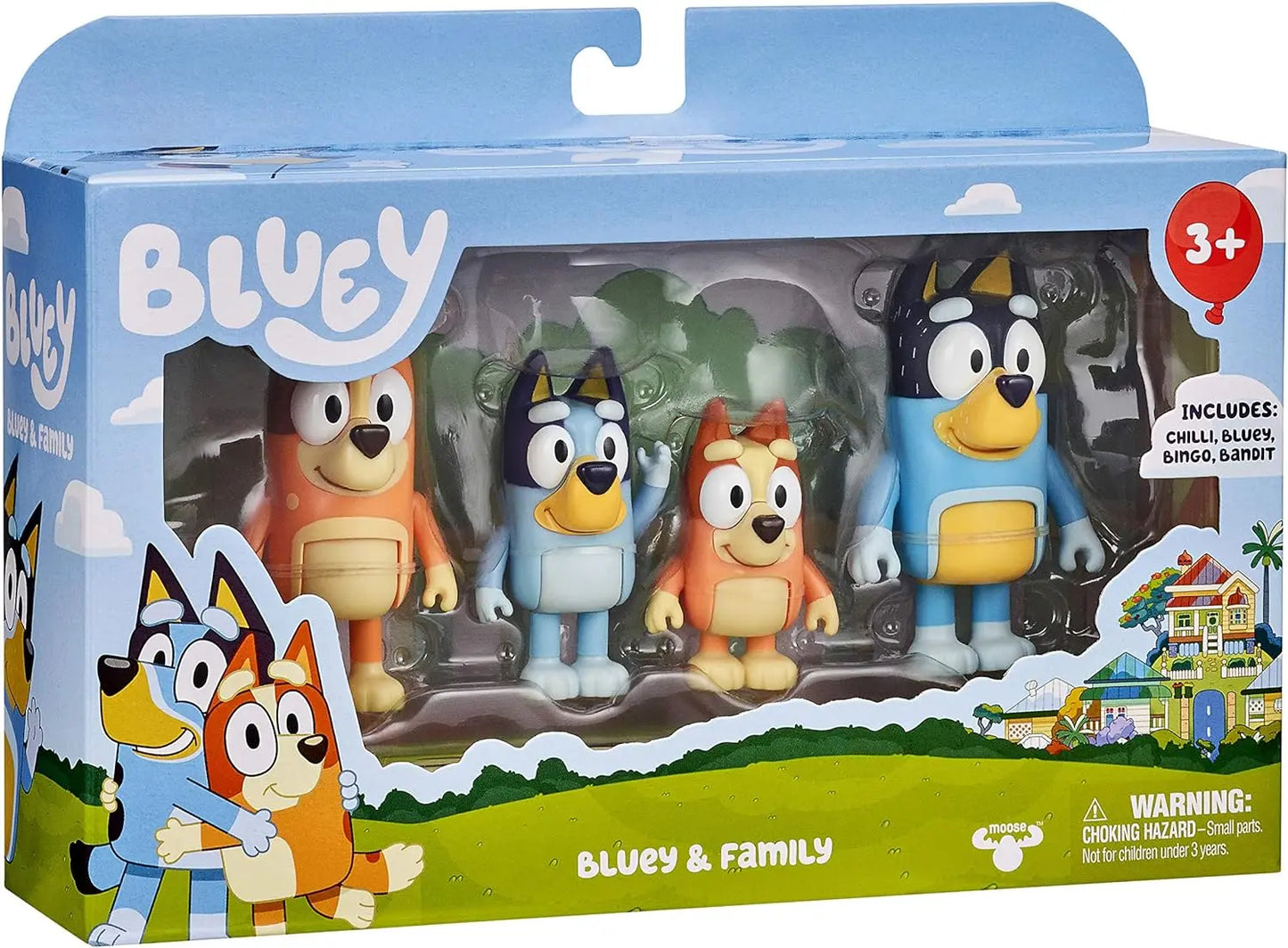 Jouet la famille de Bluey BlueY
