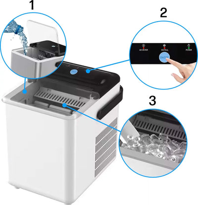 machine à glaçons - machine à glaçons, machine a glacon portable TECIN HOLDING