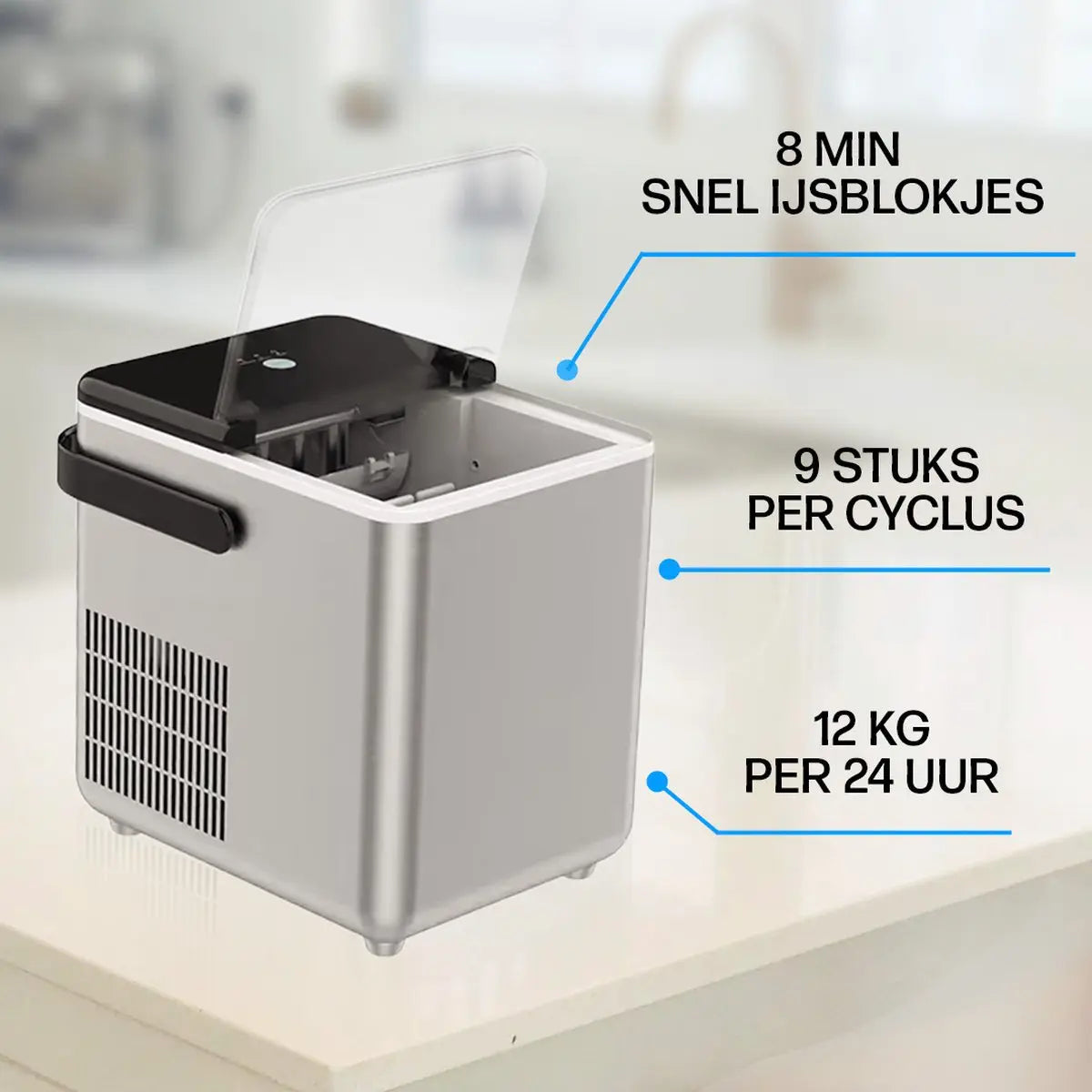 machine à glaçons - machine à glaçons, machine a glacon portable TECIN HOLDING