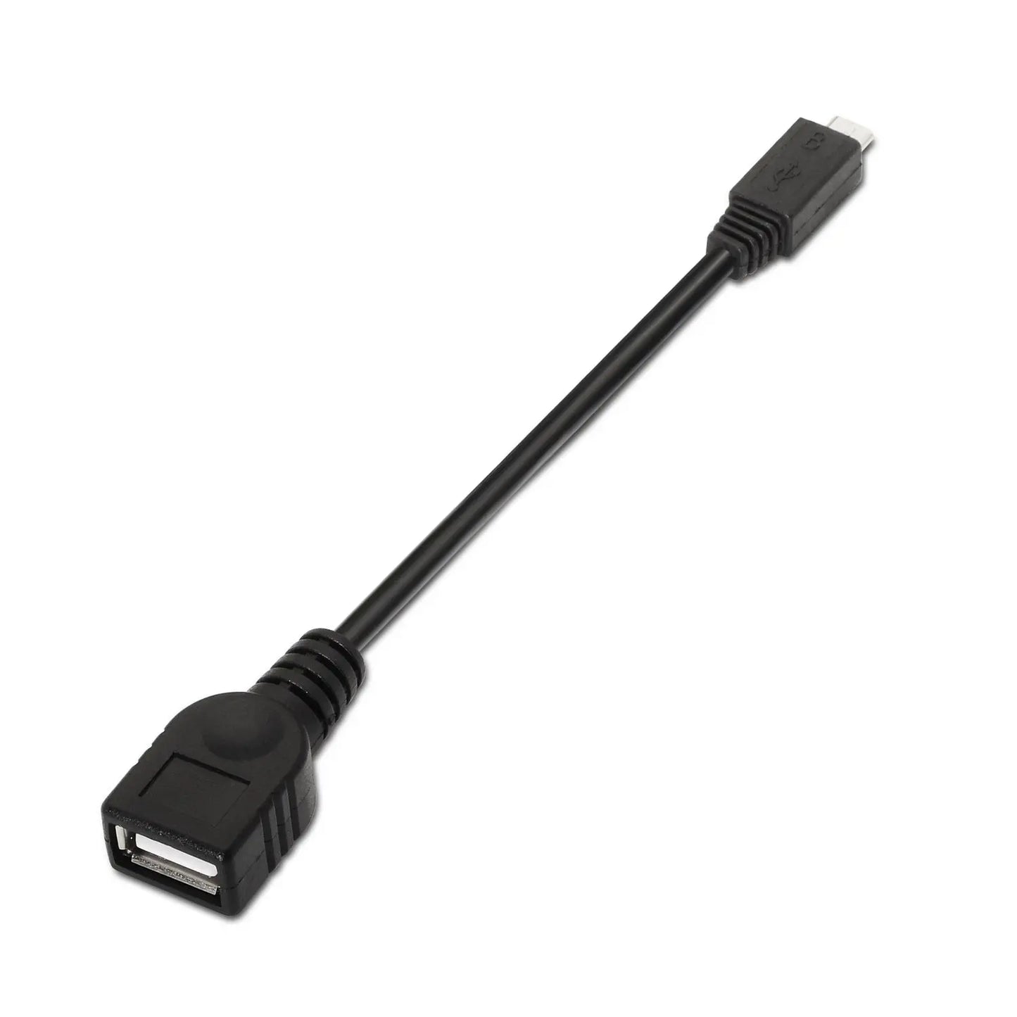 Aisens Micro Usb-b To Usb-a 2.0 15 Cm Noir A101-0031 AISENS