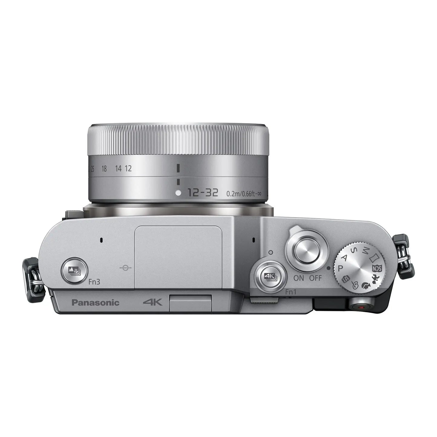 Appareil photo hybride avec objectif Panasonic Lumix GX800 + 12-32 mm Silver 5025232860470 Panasonic
