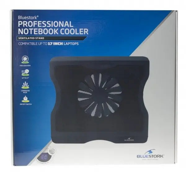 Bluestork Refroidisseur Support ventilé pour ordinateur portable jusqu'à 17 Tecin.fr
