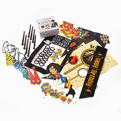 Boîte d’accessoires de fête d’anniversaire pour 8 enfants Harry Potter TECIN-PRINCIPALE