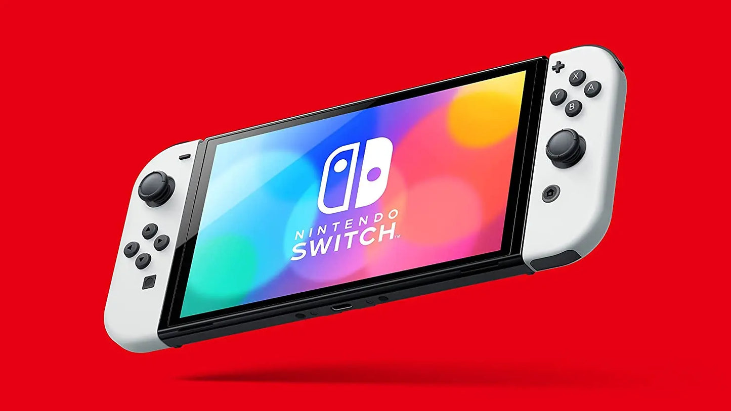 Console Nintendo Switch (Modèle OLED) avec Station d'Accueil/Manettes Joy-Con 0045496453435 Nintendo