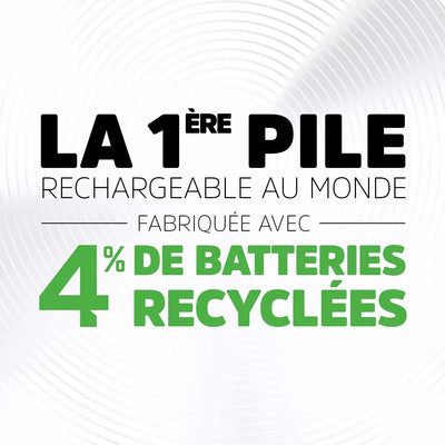 Energizer Accu Recharge Extreme AA (par 4) piles longue durée 7638900417012 2000 mAh Energizer
