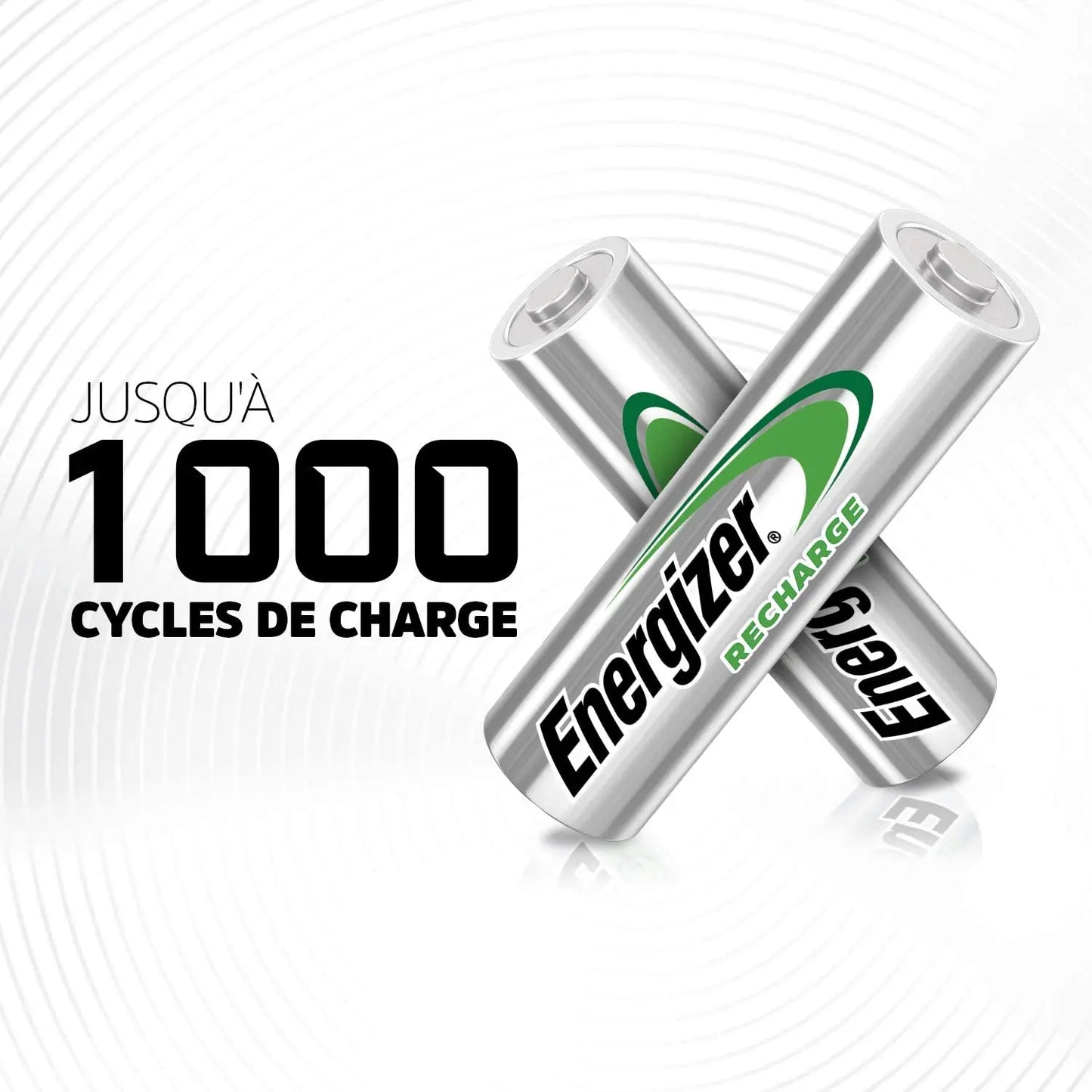Energizer Accu Recharge Extreme AA (par 4) piles longue durée 7638900417012 2000 mAh Energizer