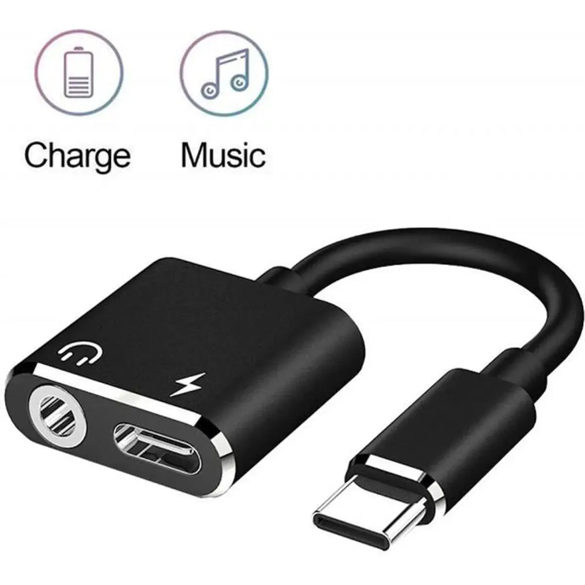 Juce® 2 en 1 Adaptateur USB C Jack Supporte Audio – TECIN