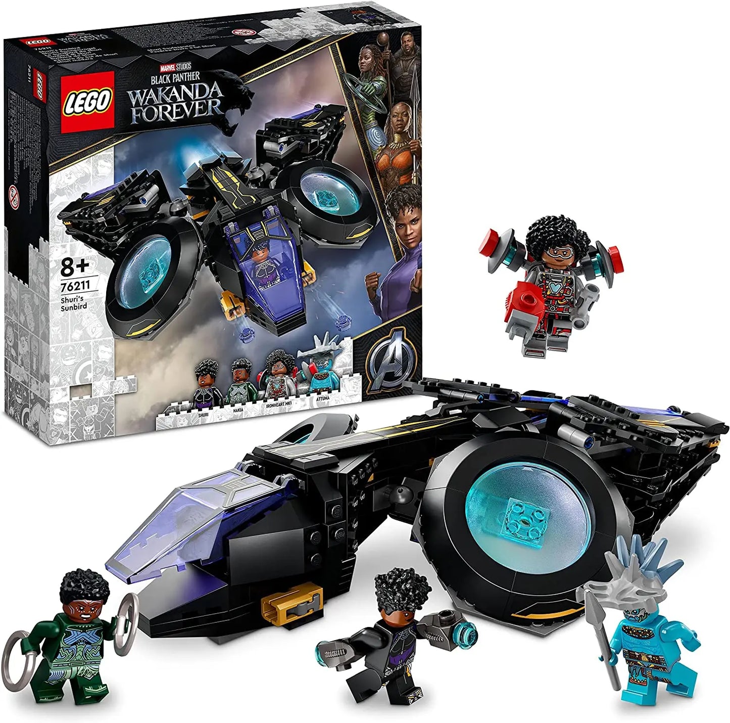 LE SUNBIRD DE SHURI LEGO Marvel 76211 5702017154251 lego