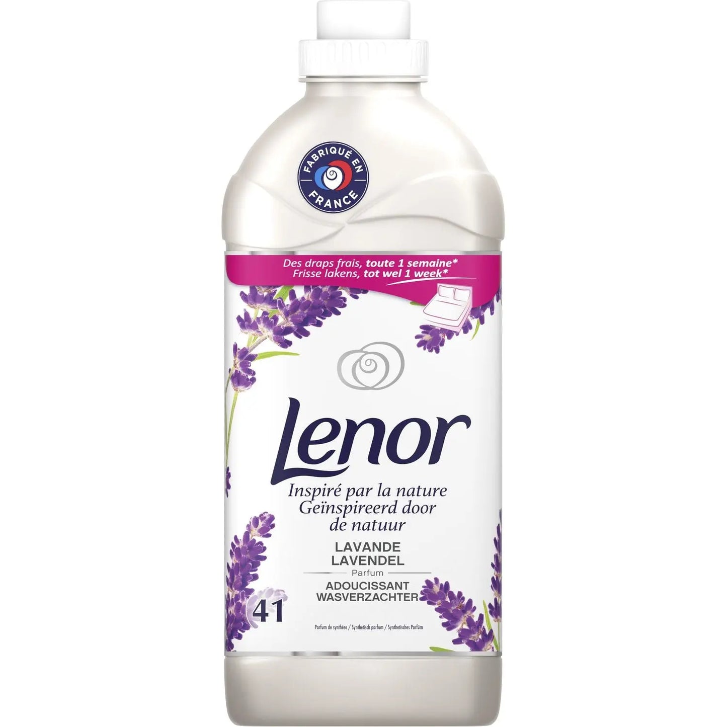 Lenor Adoucissant inspirée par la nature lavande 41 lavages 8001841318721 lenor