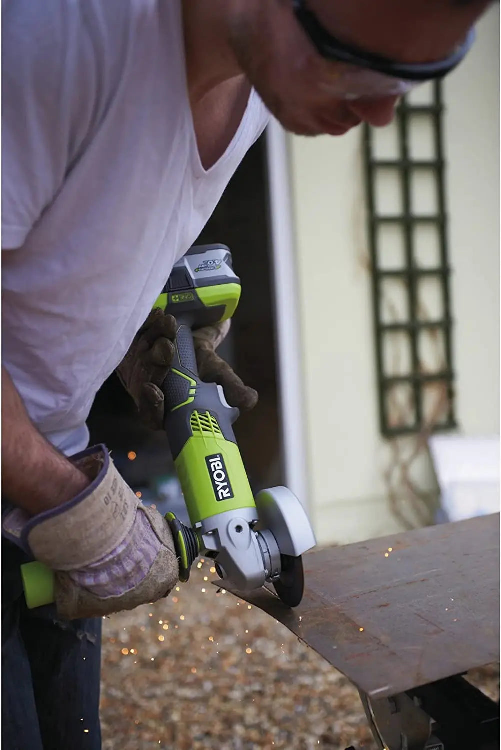 Meuleuse d'angle ONE+ R18AG 18V Ø115mm (sans batterie) - RYOBI DEWALT