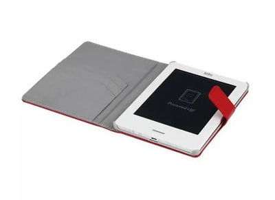 Modelabs Etui Portfolio Cuir Blueway pour liseuse numérique Kobo By Fnac Rouge Modelabs