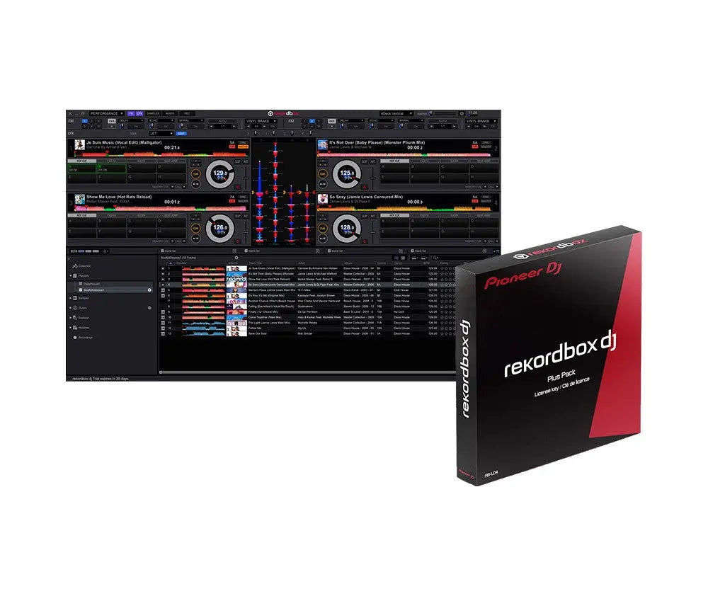 Pioneer RB-LD4 - Licence Rekordbox DJ Tecin.fr