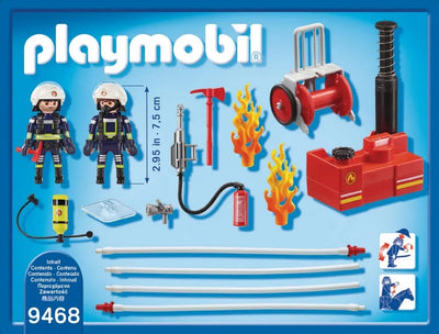 Pompiers avec matériel d'incendie - Playmobil® - City Action - 9468 playmobil