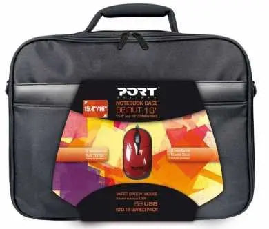 Port BUNDLE SACOCHE jusqu'à 16 pc portable + SOURIS Port Designs