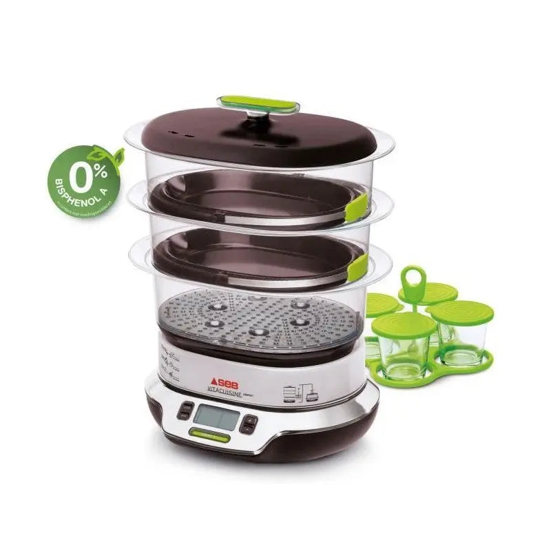 SEB VS404300 Cuiseur vapeur VitaCuisine Compact - Blanc CHARENTUS Jean-Noel lego