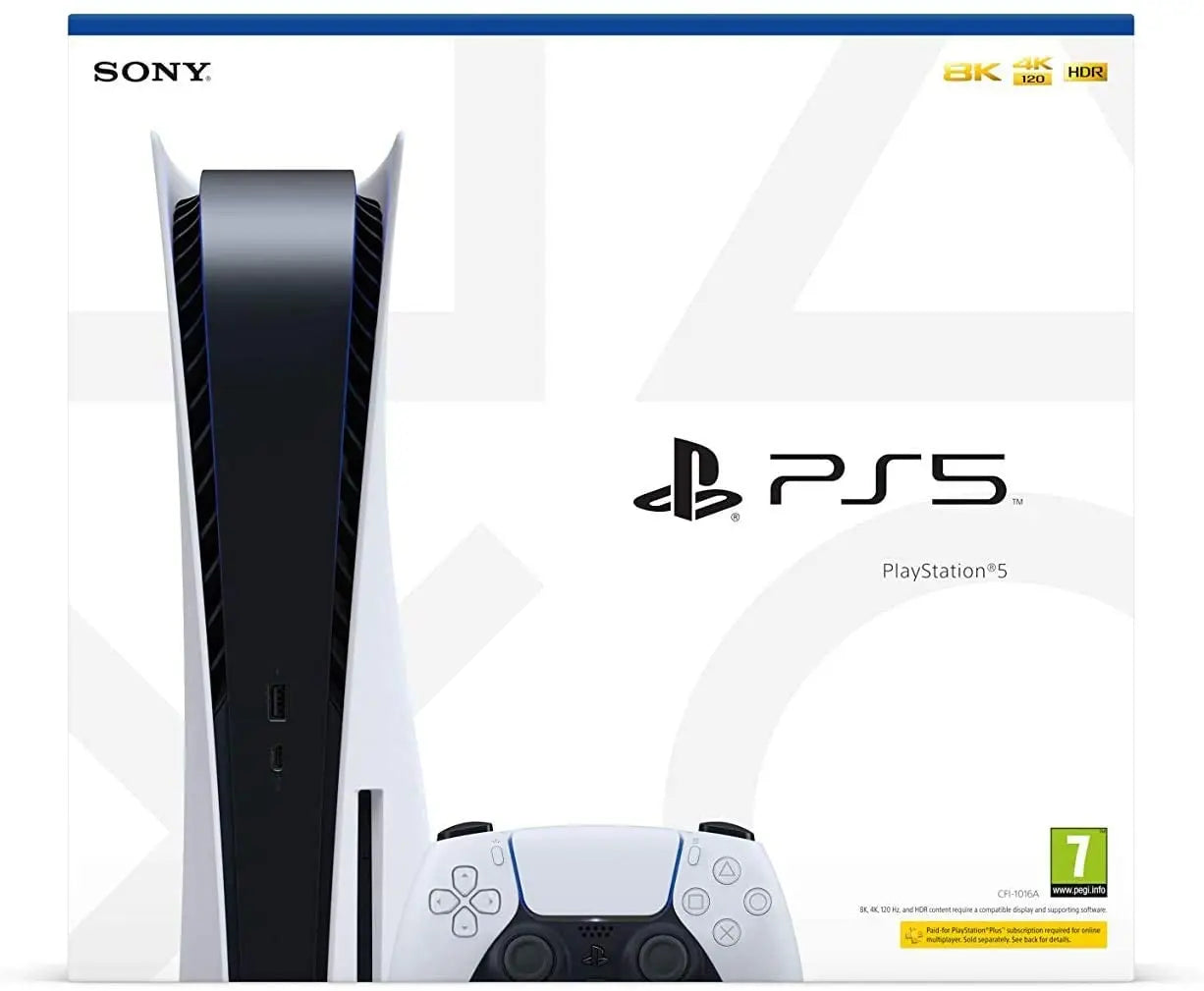 Sony PlayStation 5 Standard Edition, PS5 with 1 DualSense Wireless  Controller, 711719395201 freeshipping - Tecin.fr – TECIN HOLDING