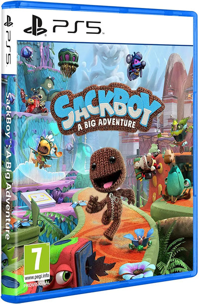 Sony, Jeu PlayStation 5, Sackboy : A Big Adventure PS5, Jeu de Plateforme et d'Aventure 3D sur PS5, SONY
