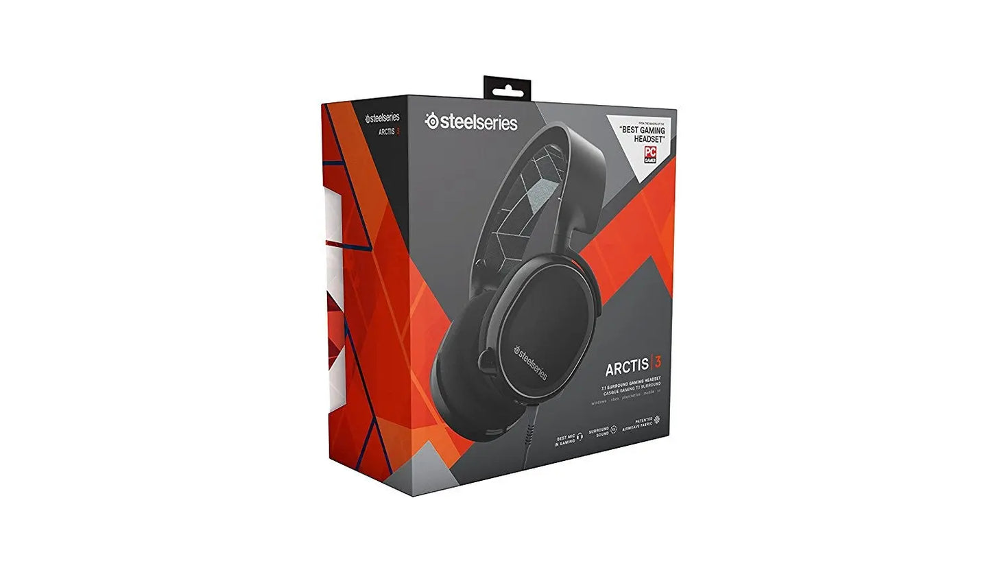 SteelSeries Arctis 3 (Noir ) 5707119029520 SteelSeries