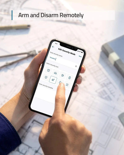 eufy Security Kit Alarme Domestique 5 Pièces, Sécurité Domestique, Système d'alarme Domestique, Contrôle Via APP 0194644091583 eufy