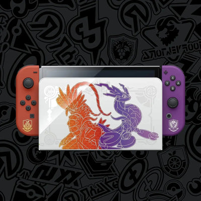 Console-Nintendo-Switch-Modèle-OLED-Edition-Pokémon-Ecarlate-et-Pokémon-Violet TECIN-PRINCIPALE