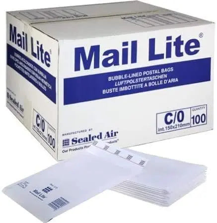 Mail Lite enveloppes à bulles d'air, blanc, A/000, 110 x 160 mm, boîte de 100 pièces amazon