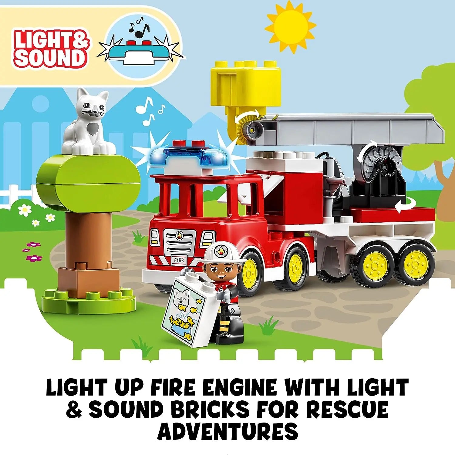 LEGO Duplo 10969 Le camion de pompiers 10969