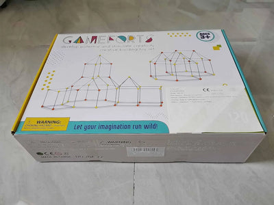 jouet pour enfant 140 Pcs Kids Fort Building Kits,DIY Puzzle,Maison Jouet,Construisez Votre cabane,Bricolage Construction Châteaux Tunnels Jouer Tente Intérieur et OXYBUL EVEIL ET JEUX