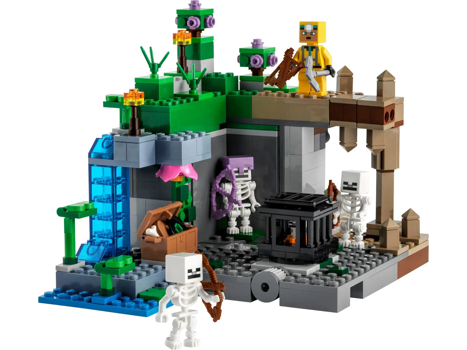 jouet 21189 LEGO Minecraft Le Donjon du Squelette lego
