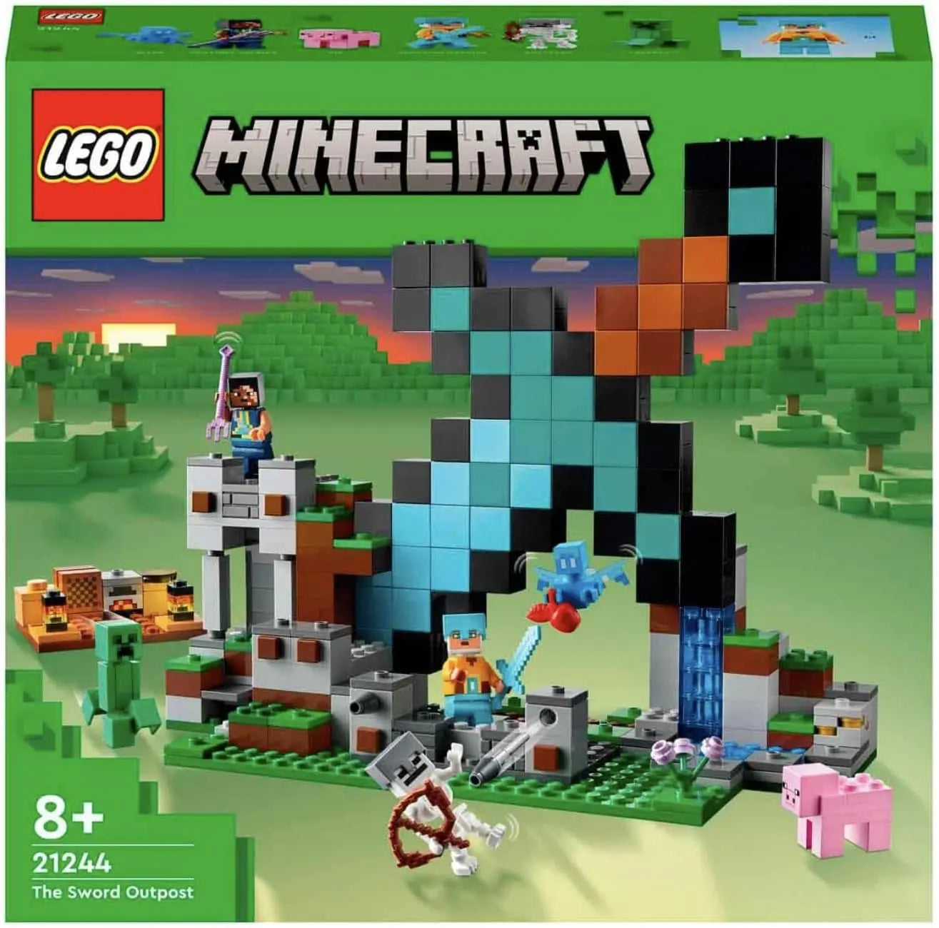 lego 21244 LEGO Minecraft L’avant-poste de l’épée lego
