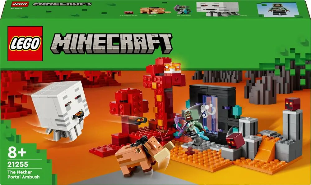 lego 21255 Lego Minecraft L'embuscade au portail du Nether lego