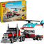jouet 31146 Lego Creator Le Camion Remorque avec hélicoptère lego