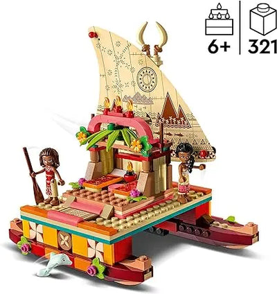 lego 43210 LEGO Disney Le Bateau d’exploration de Vaiana lego