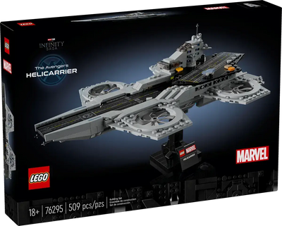jouet LEGO Marvel 76295 : The Avengers Helicarrier L'héliporteur des Avengers lego