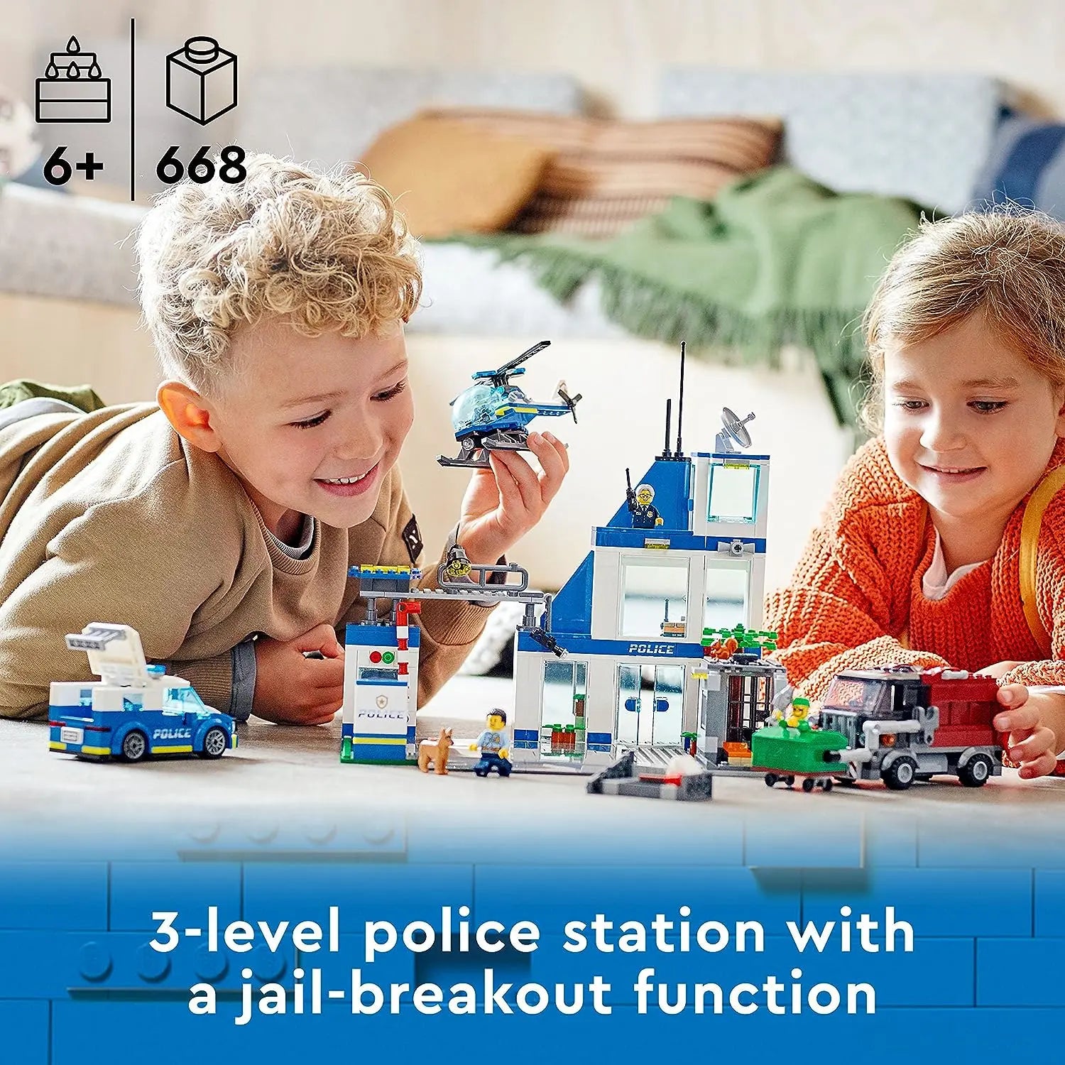 lego 60316 LEGO City Le commissariat de Police lego