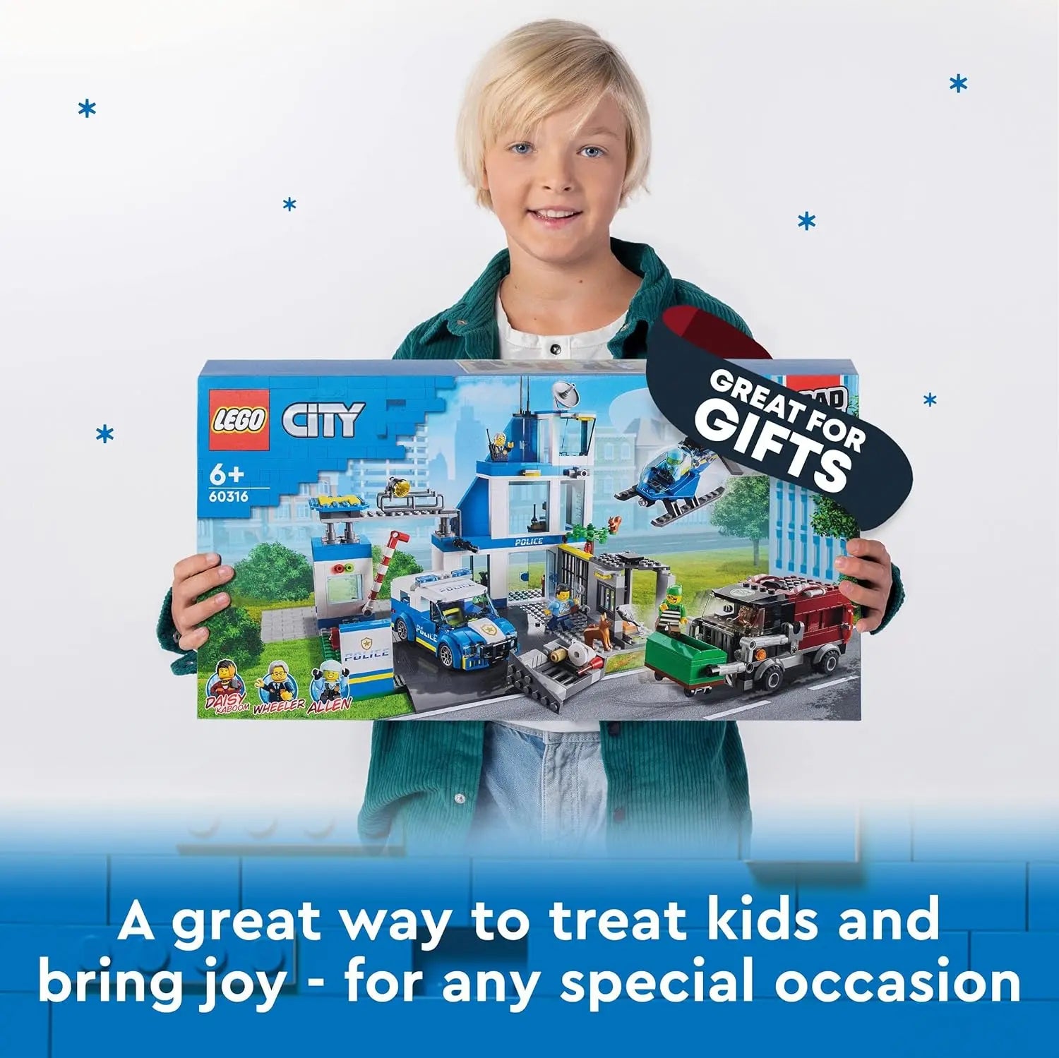 LEGO City Pack : Inclut Le Commissariat de Police (60316) et Les