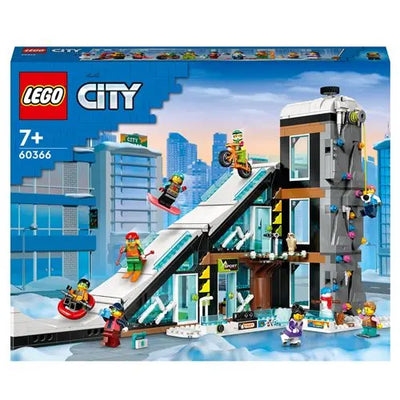 lego 60366 LEGO City Le complexe de ski et d’escalade lego