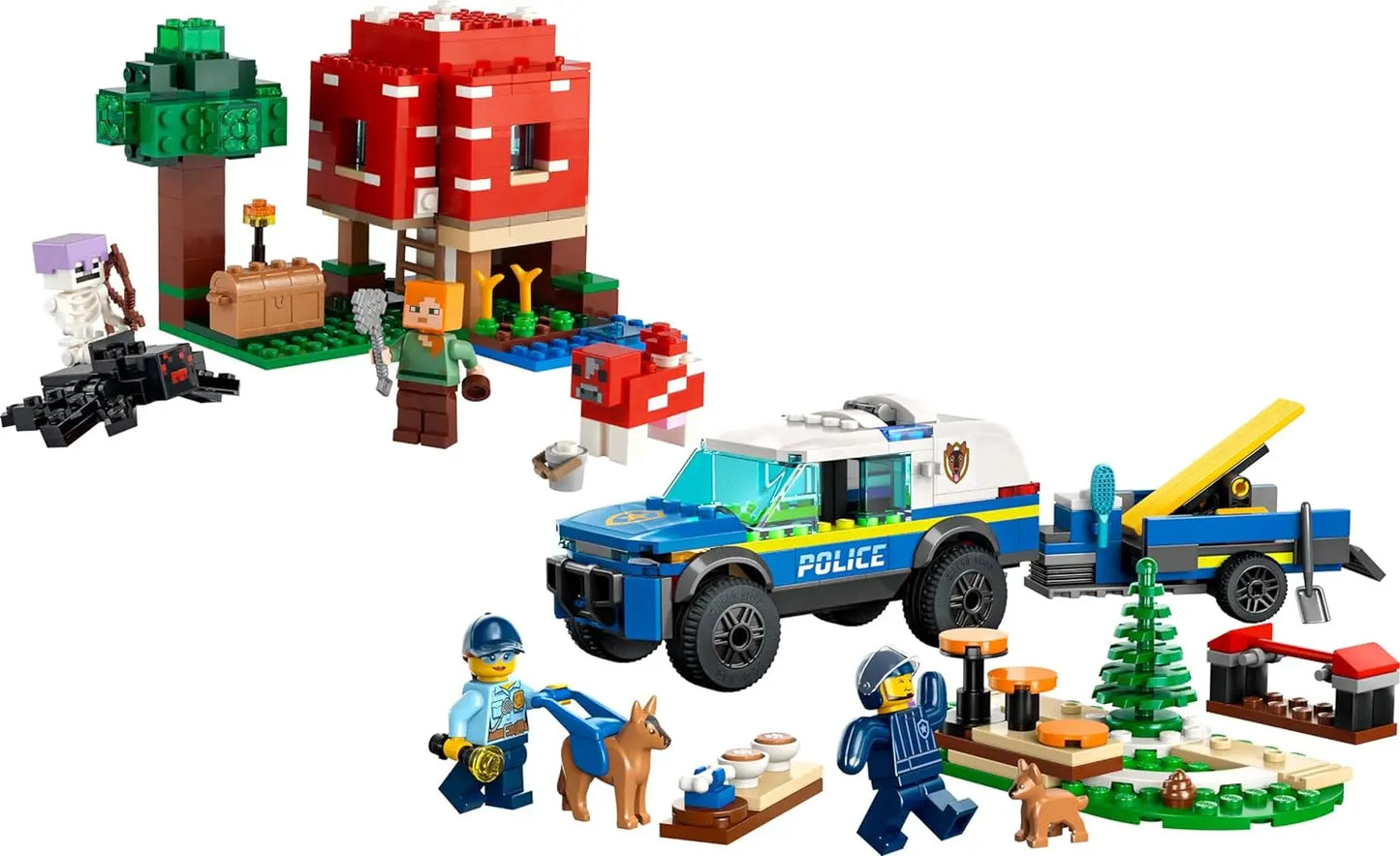 jouet pour enfant 60369 Lego City Le Dressage des chiens policiers ROBOTIME