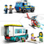 jouet pour enfant 60371 Lego City Le QG des véhicules d’urgence carrera