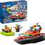 jouet pour enfant 60373 Lego City Le Bateau de sauvetage des pompiers lego