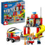 jouet 60375 Lego City La Caserne et le camion des pompiers lego