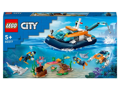 Jeux pour enfant 60377 Lego City Le Bateau d’exploration sous-marine lego