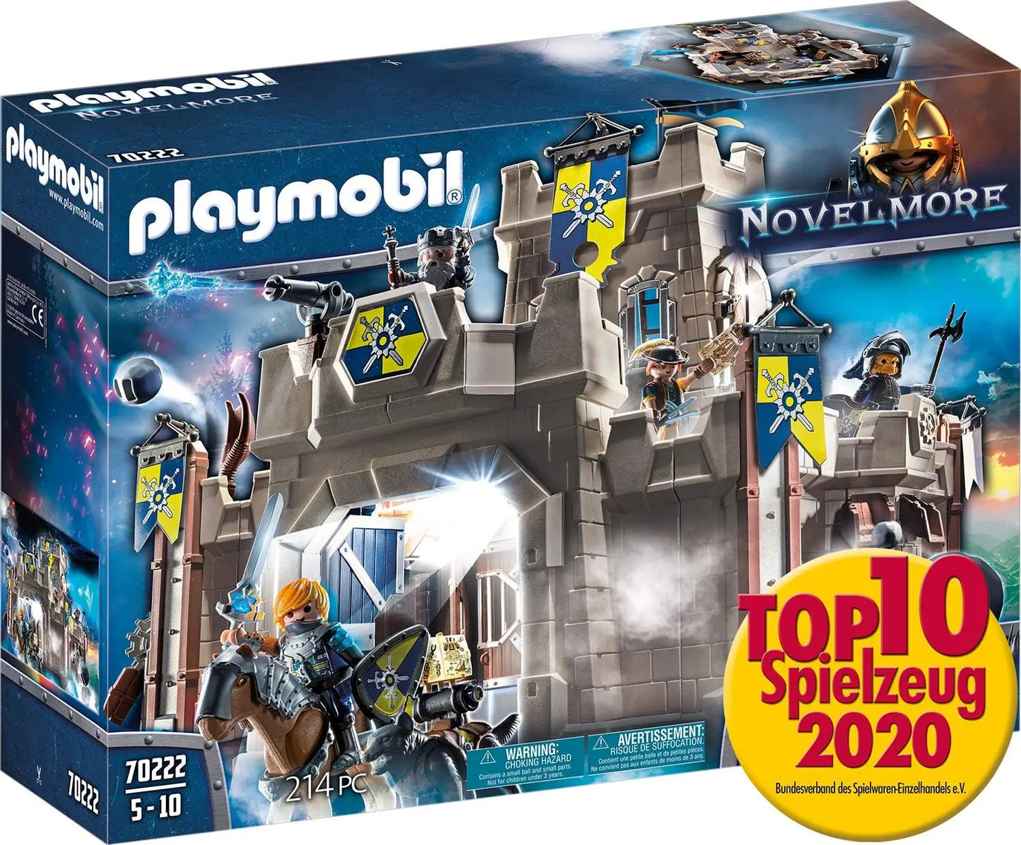 Jouetq pour enfant 70222 Playmobil Citadelle des Chevaliers Novelmore playmobil