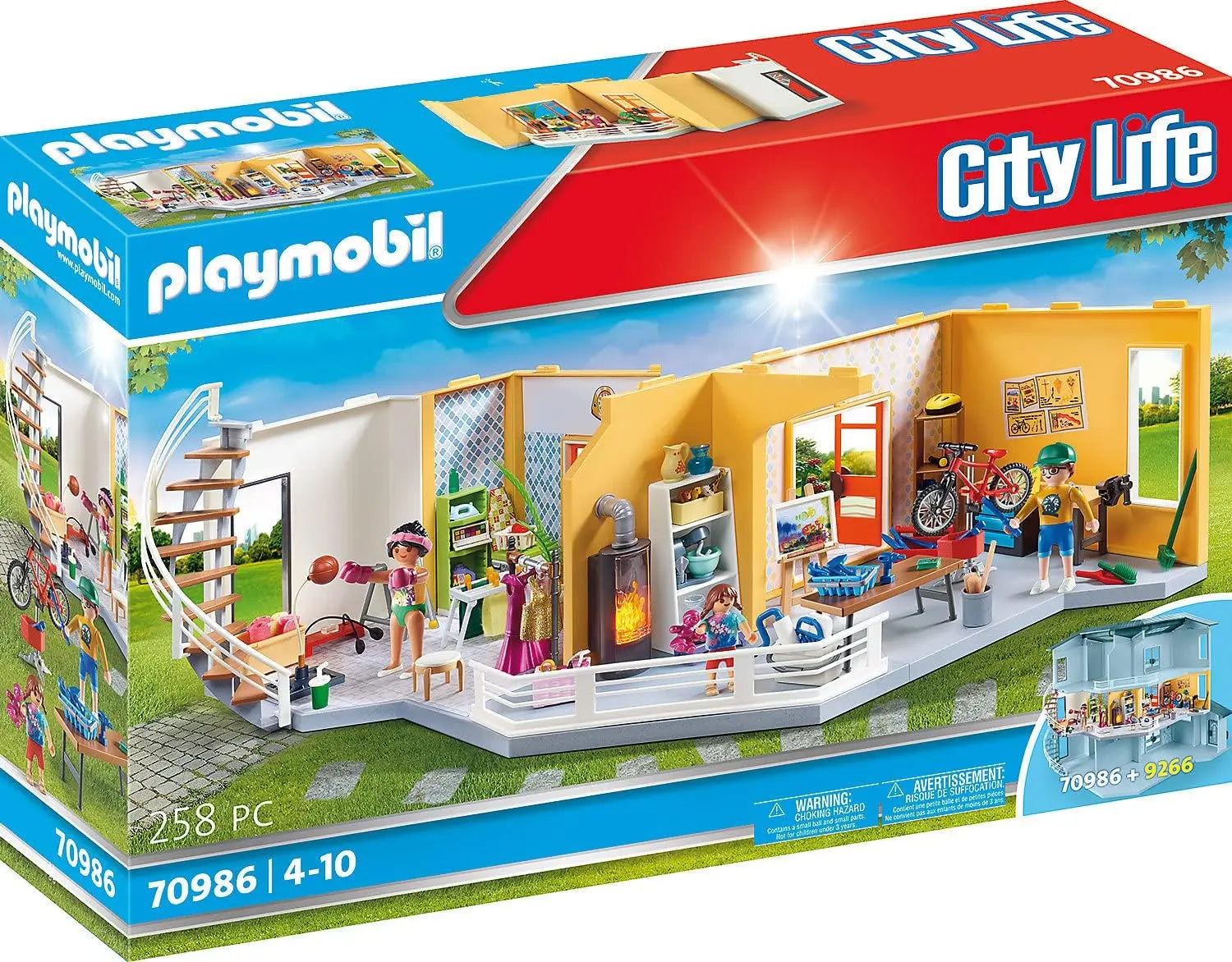 70986 Playmobil City Life Etage supplémentaire aménagé Maison Moderne –  TECIN HOLDING