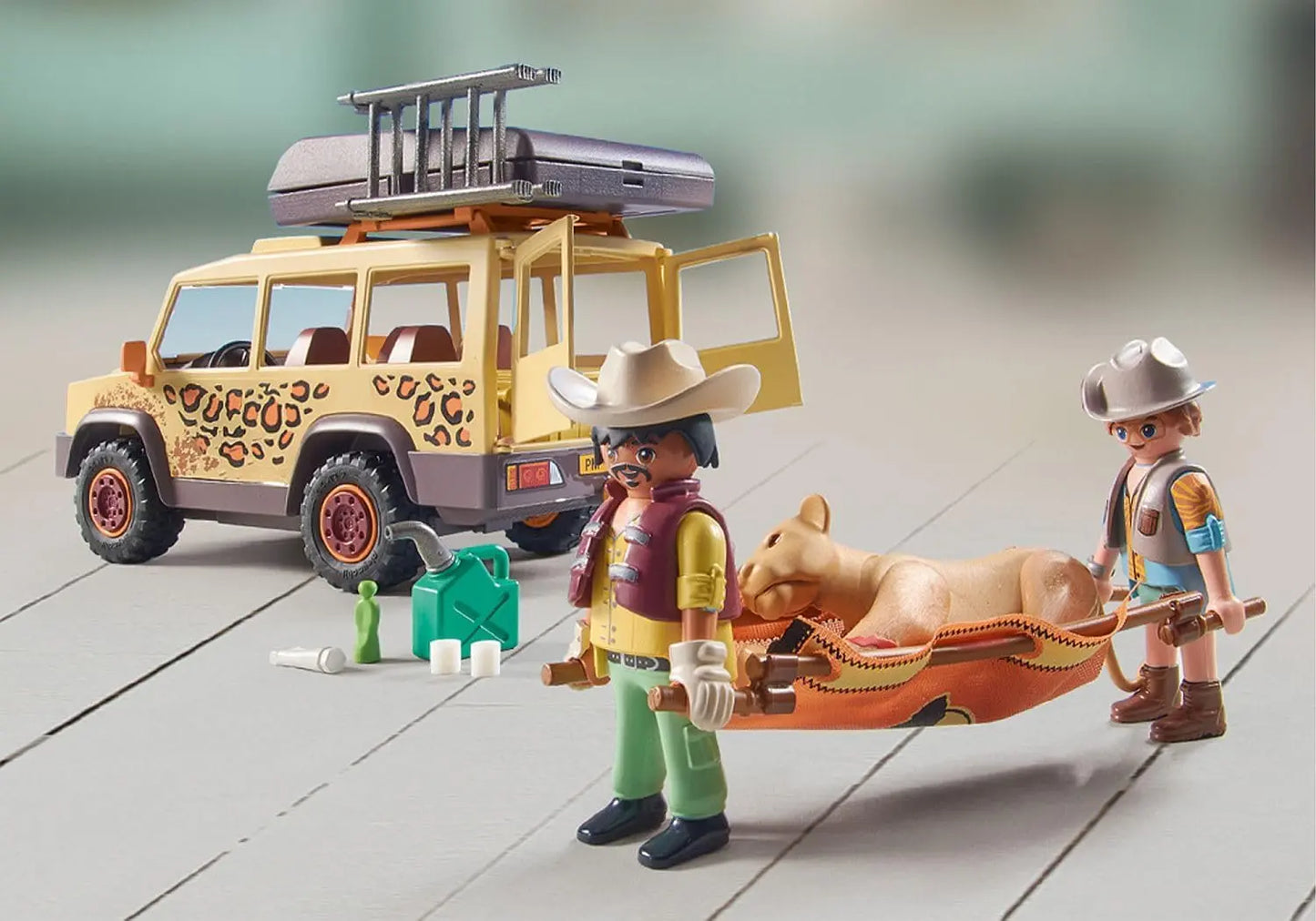 jouet pour enfant 71293 Playmobil Wiltopia Explorateurs avec véhicule tout terrain lego