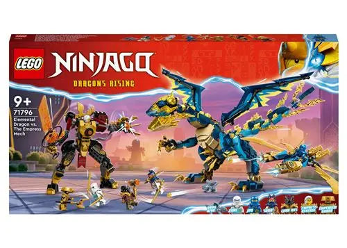 lego 71796 Lego Ninjago Le Dragon élémentaire contre Le robot de l’impératrice lego
